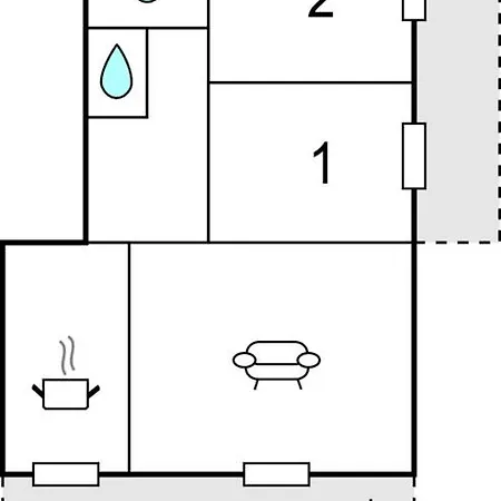 아파트 2 Bedroom Beautiful In Raphael